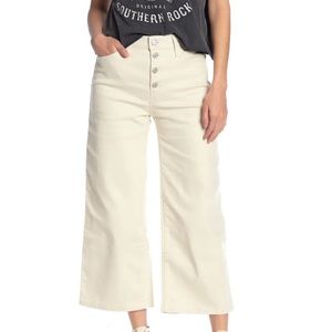 Levi’s Mile Buttons High Rise Wide Leg Jeans Sz 30